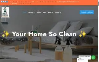Your Home So Clean website