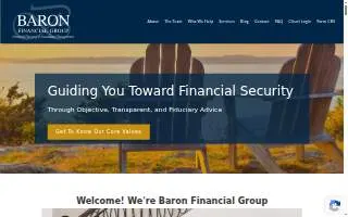 Baron Financial Group, LLC of Fair Lawn website