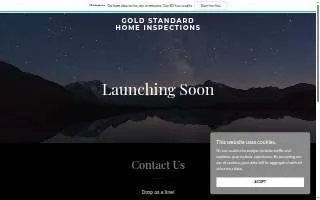 Gold Standard Home Inspection of Fair Lawn website
