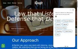 Josh Reinitz, Attorney at Law website