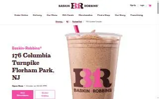 Baskin-Robbins of Florham Park website