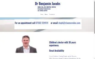 Dr. Benjamin Jacobs website