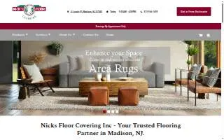 Nicks Floor Covering Inc website