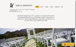 Simple Meanings Entertainment, LLC of Florham Park website