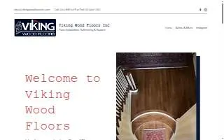 Viking Wood Floors Inc of Florham Park website