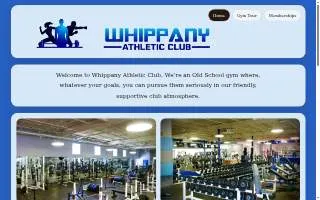 Whippany Athletic Club LLC website