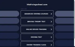 H&H Driving School of Fort Lee website