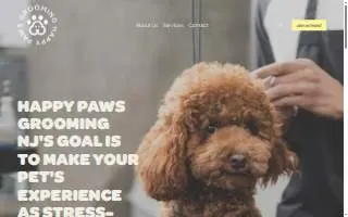 Happy Paws Grooming of Fort Lee website