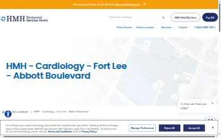 HMH - Cardiology - Fort Lee - Abbott Boulevard website