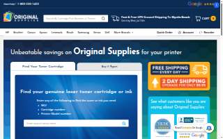 Original Supplies