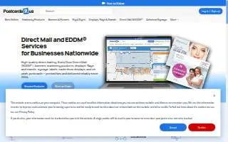 PostcardsRus website