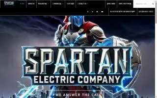 Spartan Electric of Fort Lee website