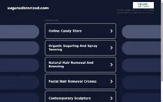 SUGARED + BRONZED (Upper West Side) website