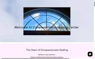 Compassionate Healing Center website