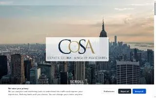 Costello Oral Surgery Associates of Franklin website