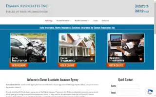 Daman Associates, Inc. website