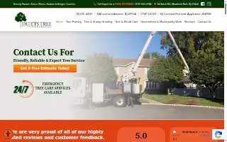 Dujets Tree Experts Inc. of Franklin website