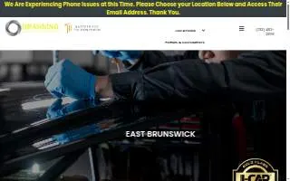 Branning Collision Centers website