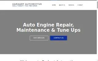 Earhart Automotive website