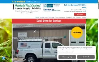 Freehold Pest Control, Inc. website