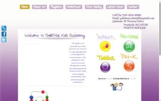 Gold Star Kids Academy website
