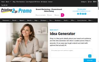 Printing2go Promo