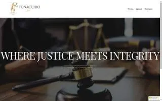 Tonacchio Law LLC website
