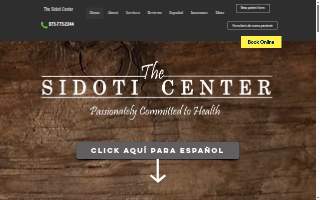 Sidoti Center for Chiropractic of Garfield