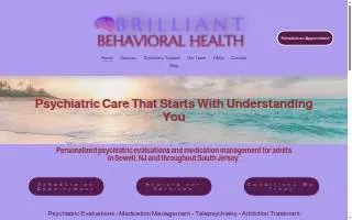 Brilliant Behavioral Health website