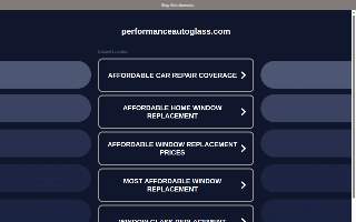 Performance Auto Glass