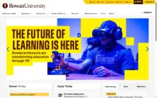 Rowan University Early Childhood Demonstration Center website