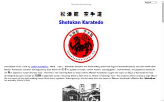 Shotokan Karate of Hampton Roads website