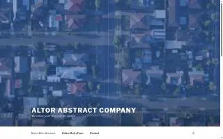 Altor Abstract Co Inc website