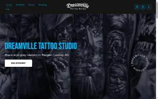 Dreamville Tattoo Studio of Glen Rock website