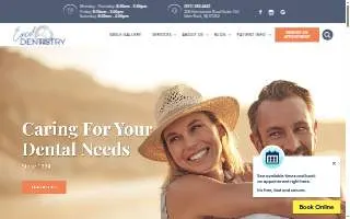 Excel Dentistry website