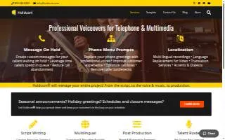 Holdcom website