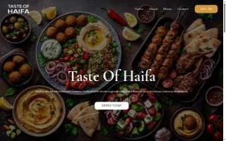 Taste Of Haifa website
