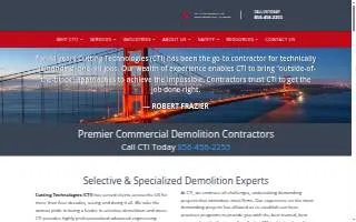 Cutting Technologies International Inc (CTI) website