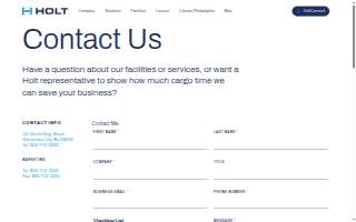 Holt Logistics Corp.