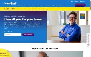 Jackson Hewitt Tax Service of Gloucester City website