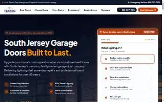 Textro Door Company website