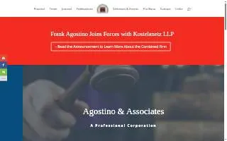 Frank J. Agostino website