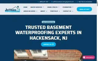 Core Basement Waterproofing Bergen County of Hackensack website