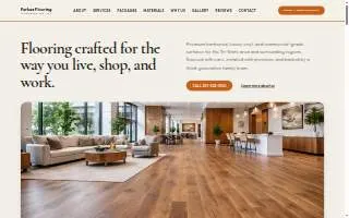 Farkas Flooring website