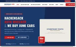 Hackensack Auto Wreckers Inc website