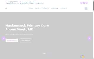 Hackensack Primary Care: Sapna Singh, MD