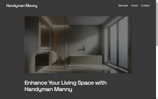 Handyman Manny website