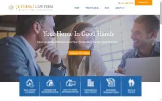 Juzmeski Law Firm, P.A. of Hackensack website