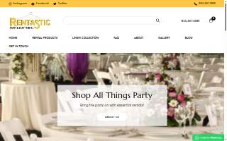 Rentastic Party Rentals NJ-NY Tents, Chairs, Tables, Linens & Event Equipment of Lodi