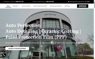 Auto Perfection of Hackettstown website